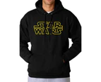 Star Wars Adults Unisex Adults Logo Design Hooded Sweatshirt (Black) - CI441