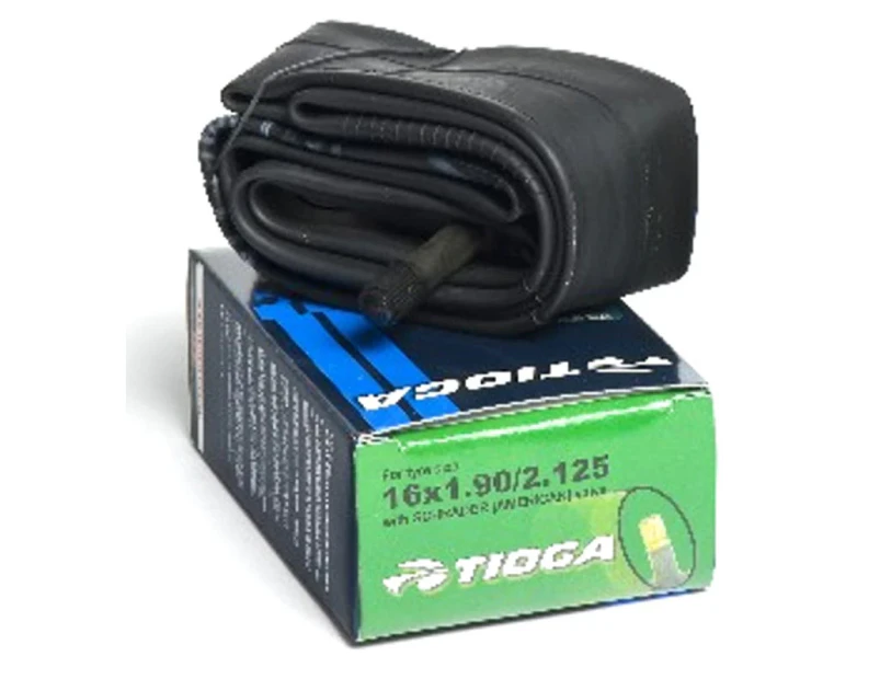 Tioga Butyl 16x1.90/2.125 Schrader Valve Bike Tube