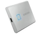 Samsung T7 Touch 1TB Portable SSD w/ Fingerprint Encryption - Silver 3