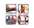 Bburago 1:43 Ferrari Racing Garage Set Kids Toy Track Playset w/Die Cast Car 3+