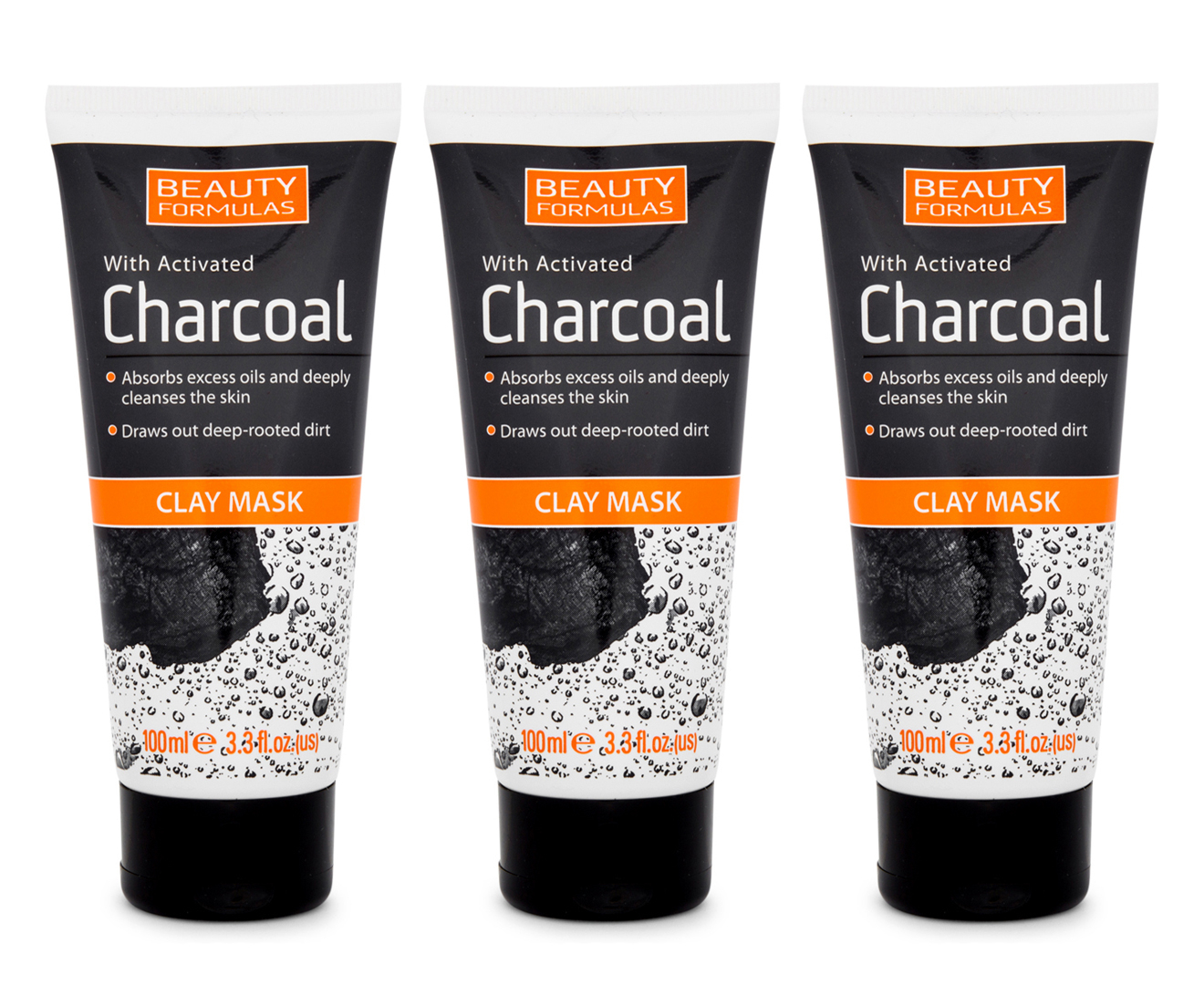 Beauty formulas маска для лица charcoal clay mask 100мл фото