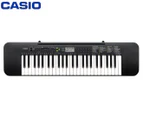 Casio CTK240 49 Key Portable Music Keyboard with Adapter - Black
