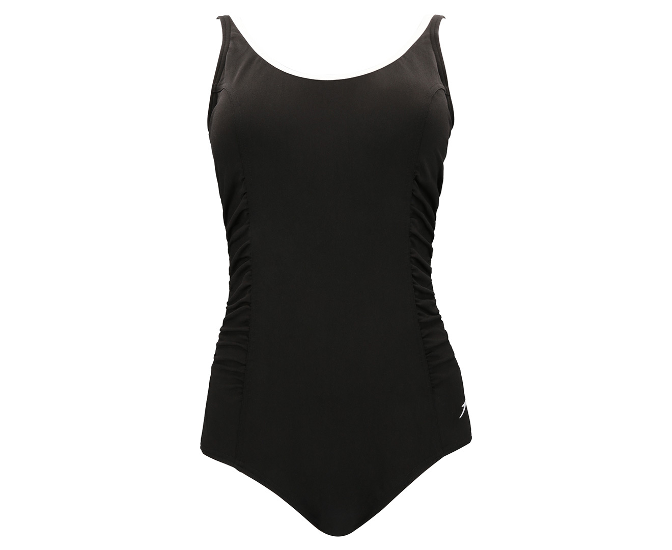 Speedo Womens Oasis One Piece Swimsuit Black White Nz