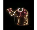 Christmas LED Motif Standing Camel 120x100cm Indoor Outdoor Display Sign