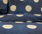 Abercrombie & Ferguson Lucy Queen Bed Quilt Cover Set - Indigo/Pink
