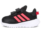 Adidas Toddler Girls' Tensaur Run 1 Running Shoes - Core Black/Signal Pink/Power Pink