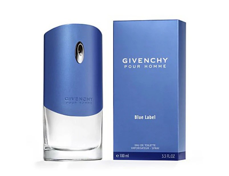 Pour Homme Blue Label 100ml Eau de Toilette by Givenchy for Men (Bottle)