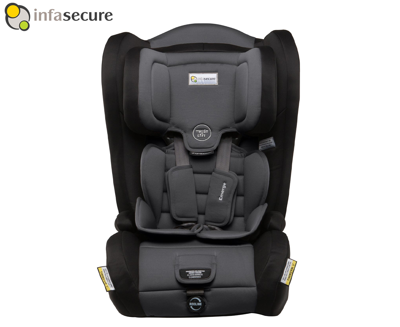 Infasecure twist and shop lift car seat