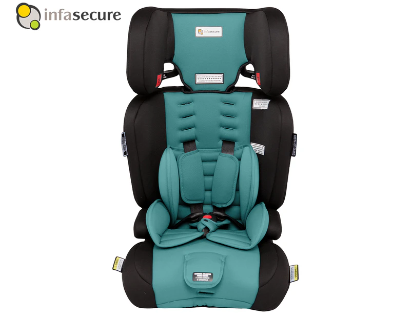 InfaSecure Visage Astra Convertible Booster Seat - Aqua