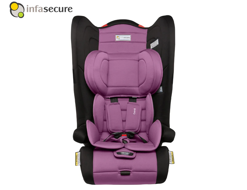 InfaSecure Comfi Astra Convertible Booster Seat - Purple