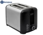 Westinghouse 2-Slice Stainless Steel Toaster - Silver/Black WHTS2S06SS 1