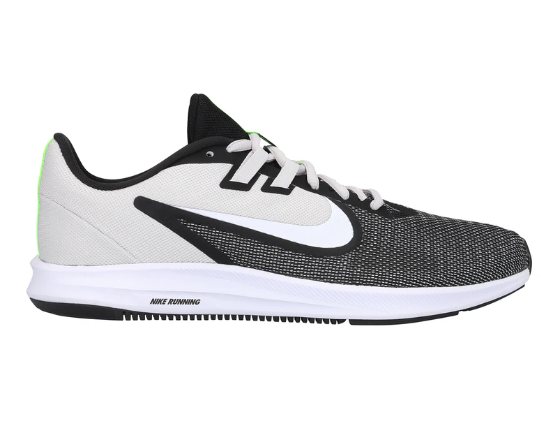 Nike Men's Downshifter 9 Running Shoes - Black/White/Vast Grey