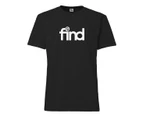 FIND T-Shirt  'Team Print' Small - ShirtBlack
