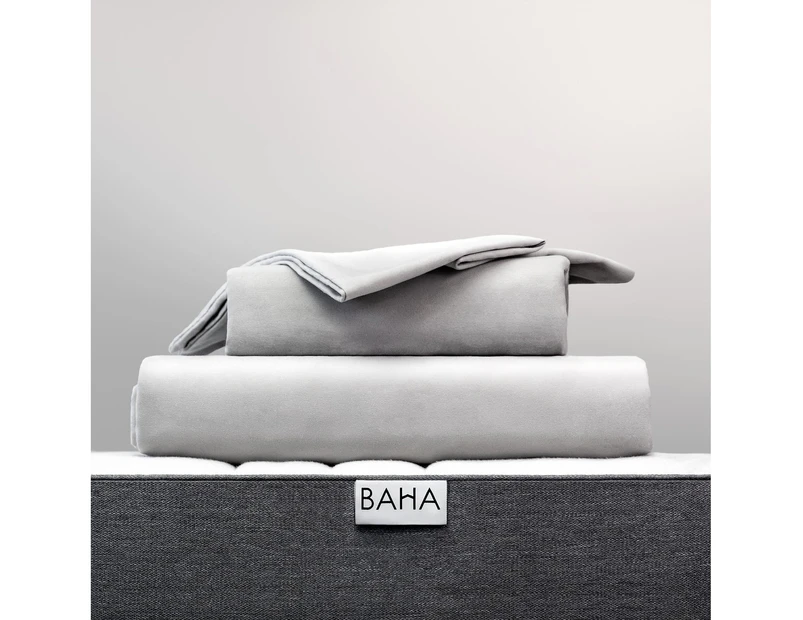 BAHA Premium 500TC Sheet Set - Light Grey