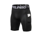 Adore Summer Short Quick-Dry Breathable Trunks Outdoor Sport Gym Beach Shorts Male Pants for Running 1084-Black