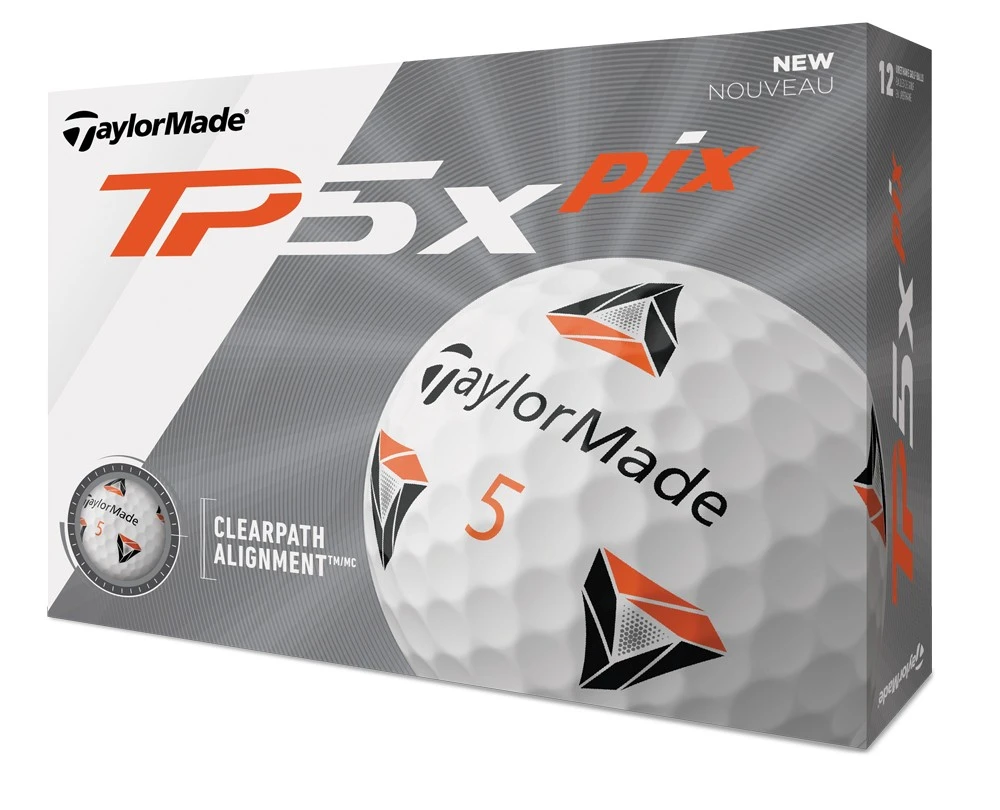 TaylorMade 2020 TP5x Pix 2.0 Golf Balls