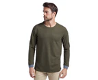 Academy Brand Men's Canyon Long Sleeve Top - Forest