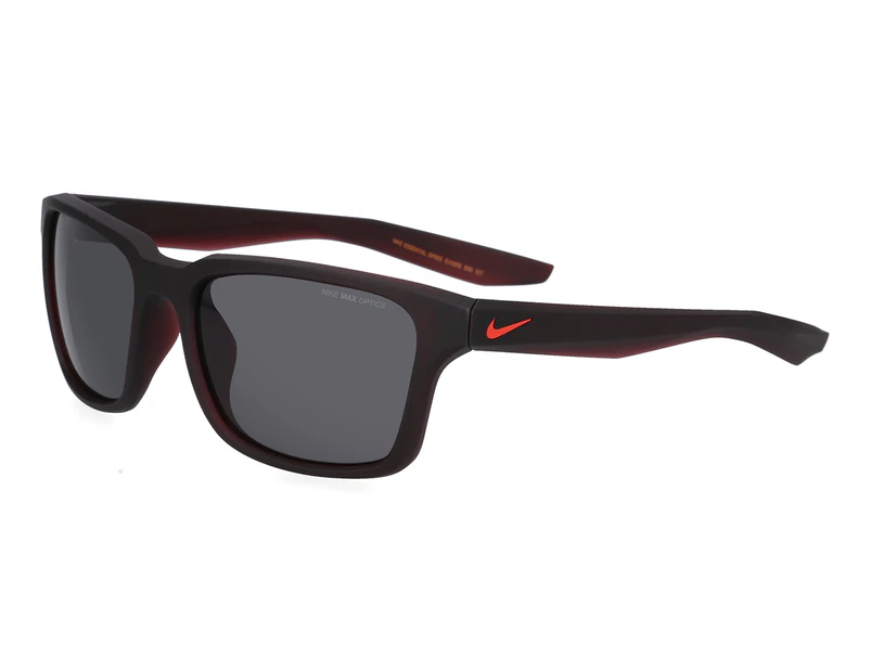 Nike SB Unisex Essential Spree Sunglasses - Matte Night Maroon/Dark Grey