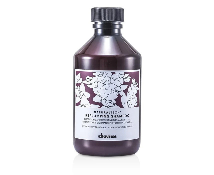 Davines Natural Tech Replumping Shampoo (For All Hair Types)  250ml/8.45oz