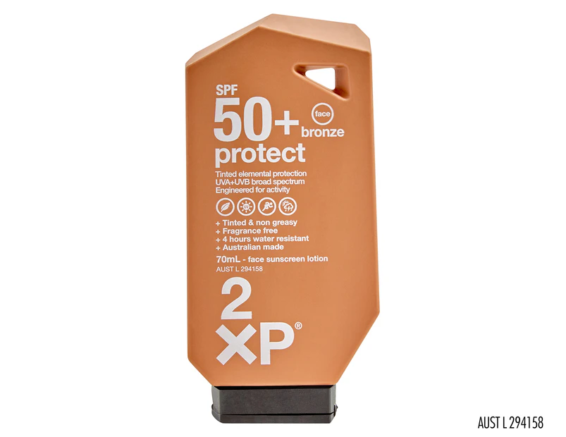 2XP Protect Face Bronze SPF50+ Sunscreen Lotion 70mL