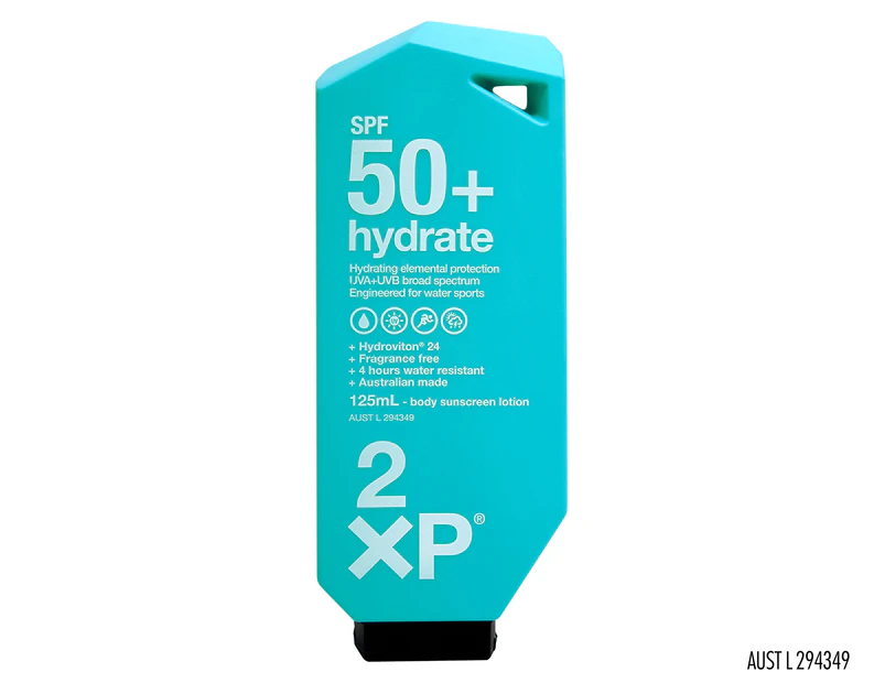 2XP Hydrate Body SPF50+ Sunscreen Lotion 125mL