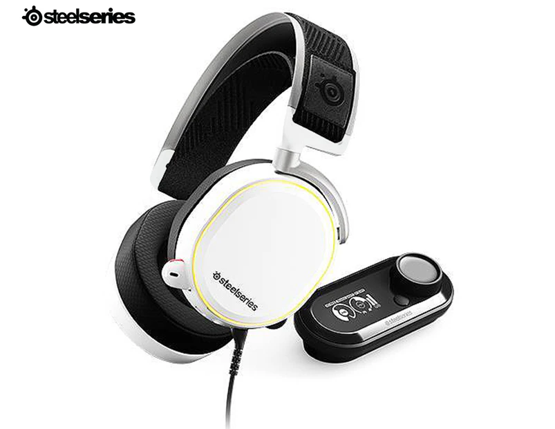 SteelSeries Arctis Pro + GameDAC Gaming Headset - White