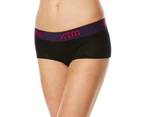 XTM Adult Female Underwear Bottoms Merino Ladies Boyleg - Black