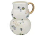 Ecology 1.9L Twiggy Stoneware Jug Vase - White/Multi