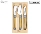 Laguiole 3-Piece Mini Cheese Knife Set - Ivory