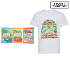 Andy Griffith & Terry Denton Treehouse 3-Book Set & T-Shirt Pack