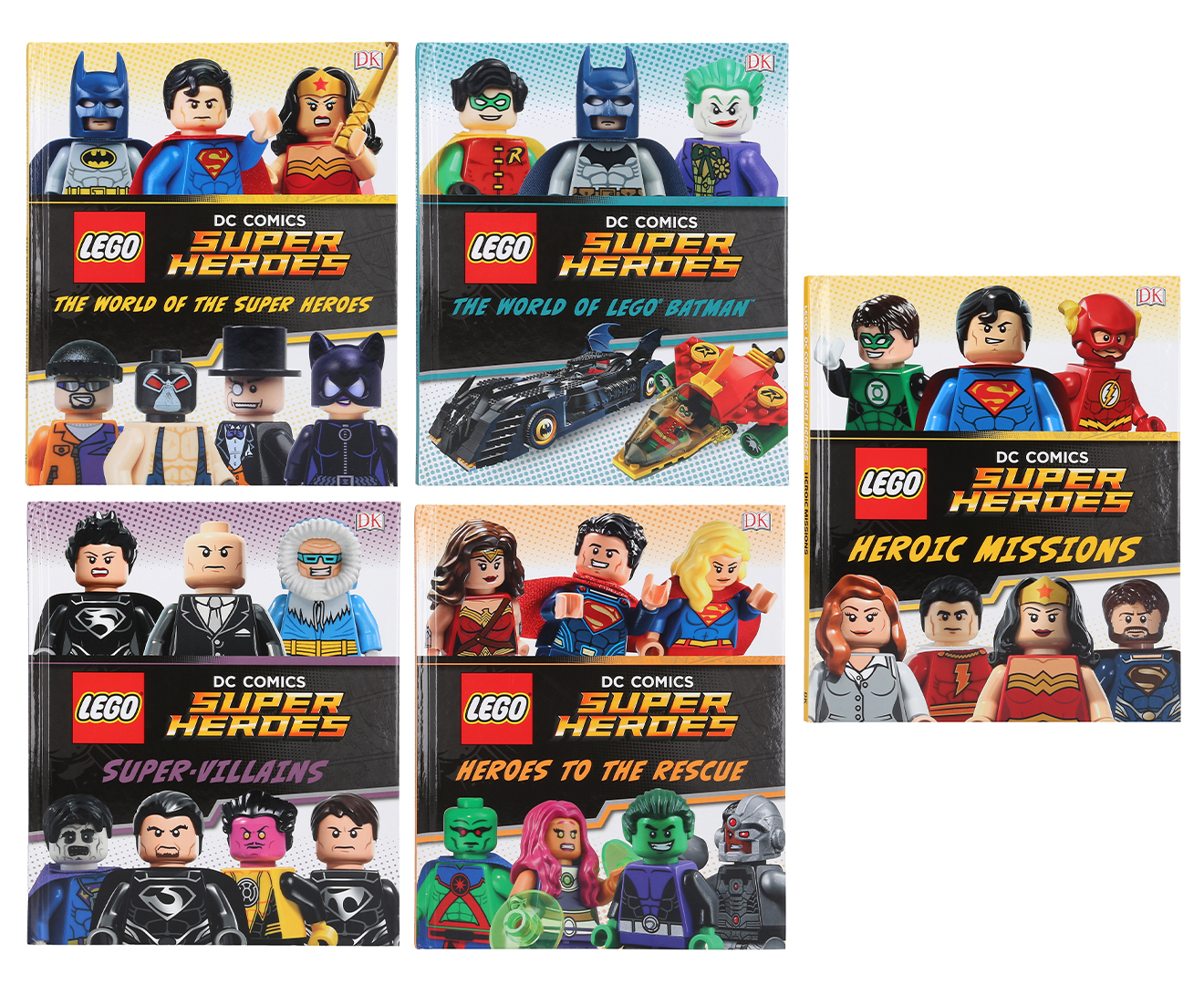 LEGO® DC Comics Super Heroes Collection 10-Book Hardcover Set | Catch ...