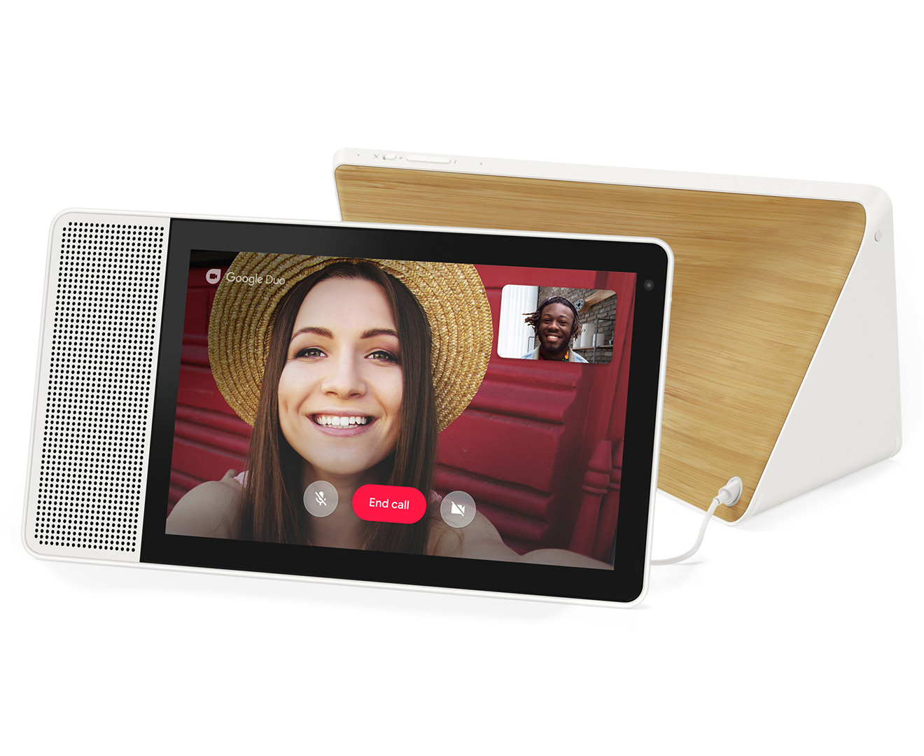 Lenovo smart best sale display video calling