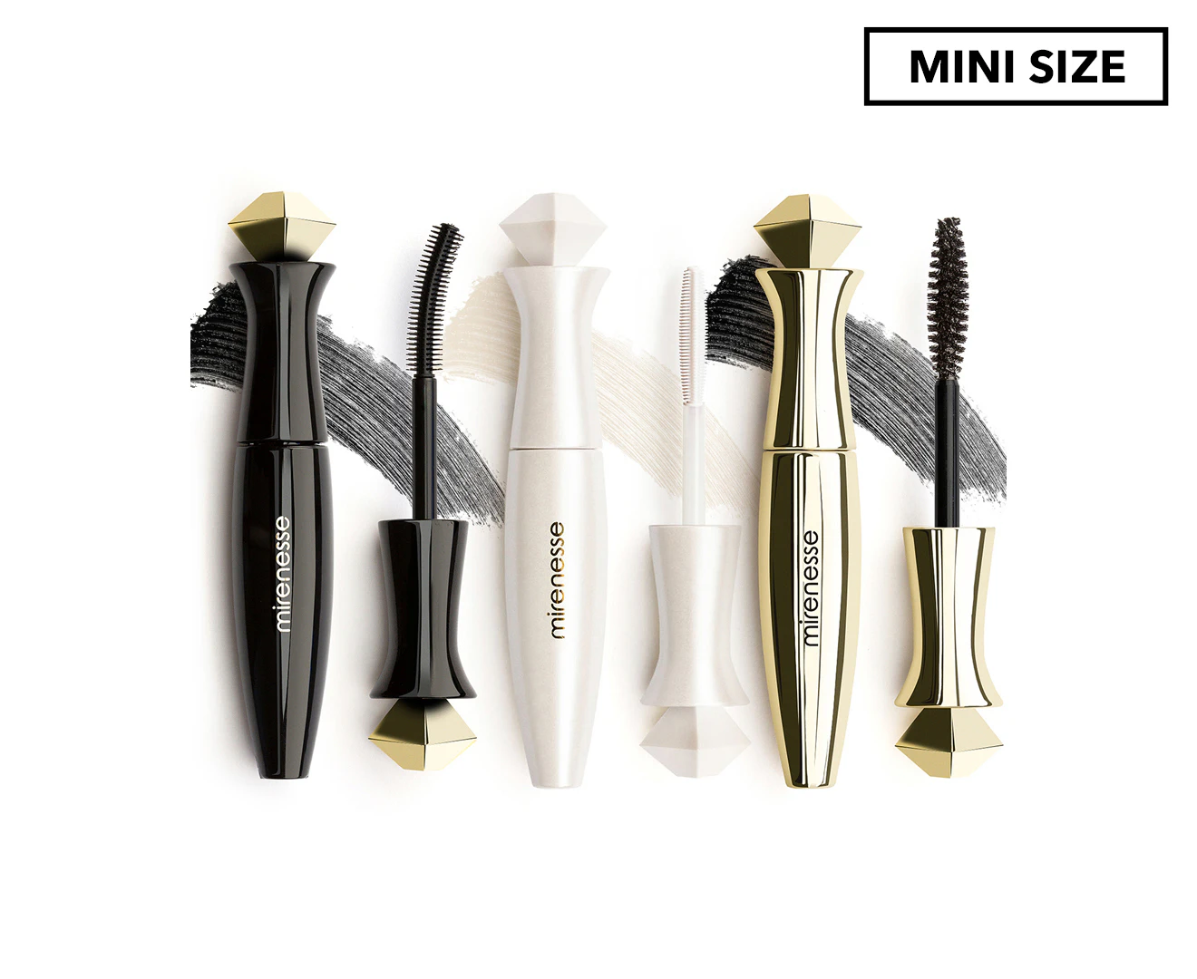 Mirenesse Secret Weapon 24 Hour Supreme Volume Minis Mascara 3pk