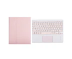 Ymall iPad Keyboard case Wireless Bluetooth Ultra-thin  Built-in Touchpad For iPad 9.7/10.2/10.5-Pink