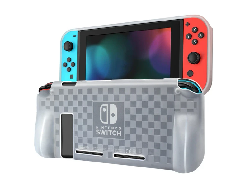 Ymall NS-406 Soft TPU Case Ultra Thin Anti-Scratch Full Protective Cover For Nintendo Switch-White