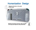 Ymall NS-406 Soft TPU Case Ultra Thin Anti-Scratch Full Protective Cover For Nintendo Switch-White