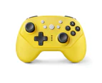 Ymall HSY-021 Bluetooth Wireless Gamepad Game Handle For Nintendo Switch/Switch Lite PC PS3 Android Console Game Joystick-Yellow