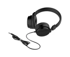 Ymall GS778 Lightweight Stereo Foldable Wired Headphones for Kids Adults Adjustable Headband Headset for Phone/PC-Black