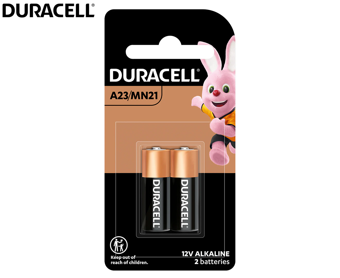 Duracell MN21 12V Alkaline Batteries 2-Pack