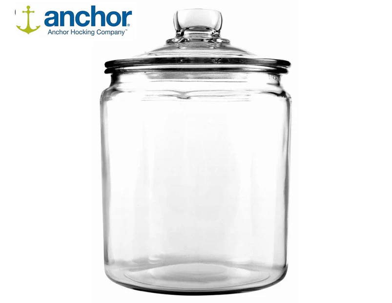 Anchor Hocking 3.75L Heritage Jar w/ Glass Lid - Clear
