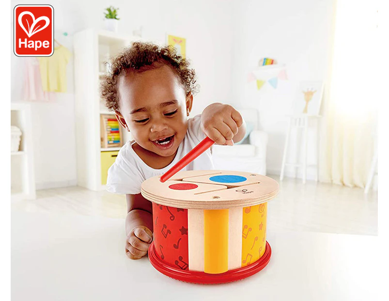 Hape Double Sided Drum Toy