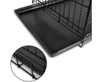 48" Giant Collapsible Metal Dog Crate Pet Cages with Divider