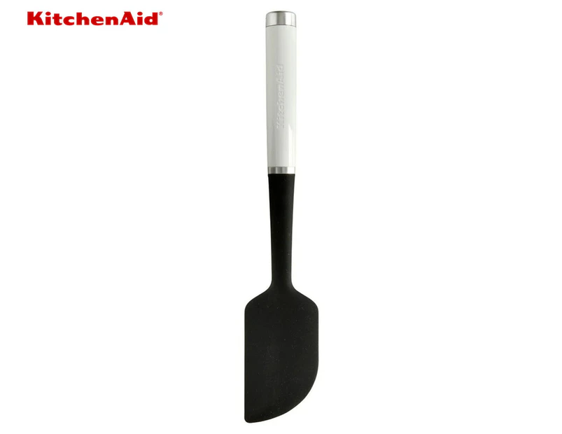 KitchenAid 30cm Classic Silicone Scraper Spatula - White/Black