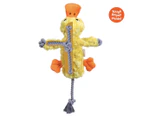 Paws & Claws Animal Kingdom Plush Rope Duck Dog Toy