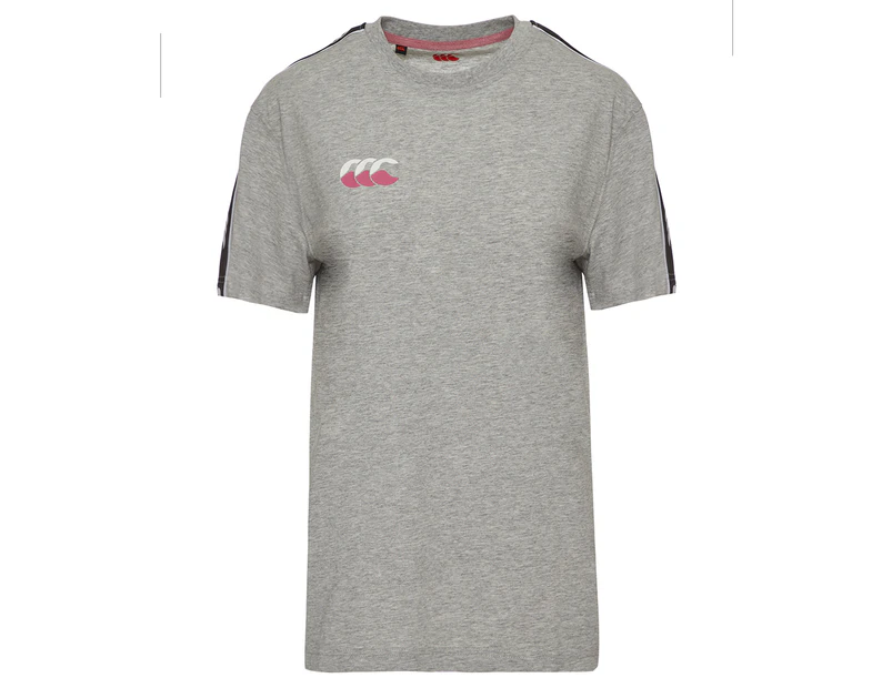 Canterbury Women's Stadium Braid Tee / T-Shirt / Tshirt - Classic Marle