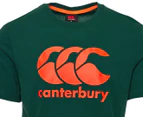 Canterbury Men's Colour Block Logo Tee / T-Shirt / Tshirt - Deep Atlantic