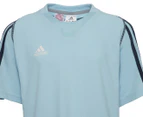 Adidas Youth Boys' 3-Stripes Tee / T-Shirt / Tshirt - Blue