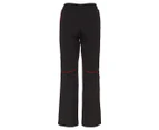 Adidas Youth Boys' 3-Stripes Trackpants / Tracksuit Pants - Black/Red