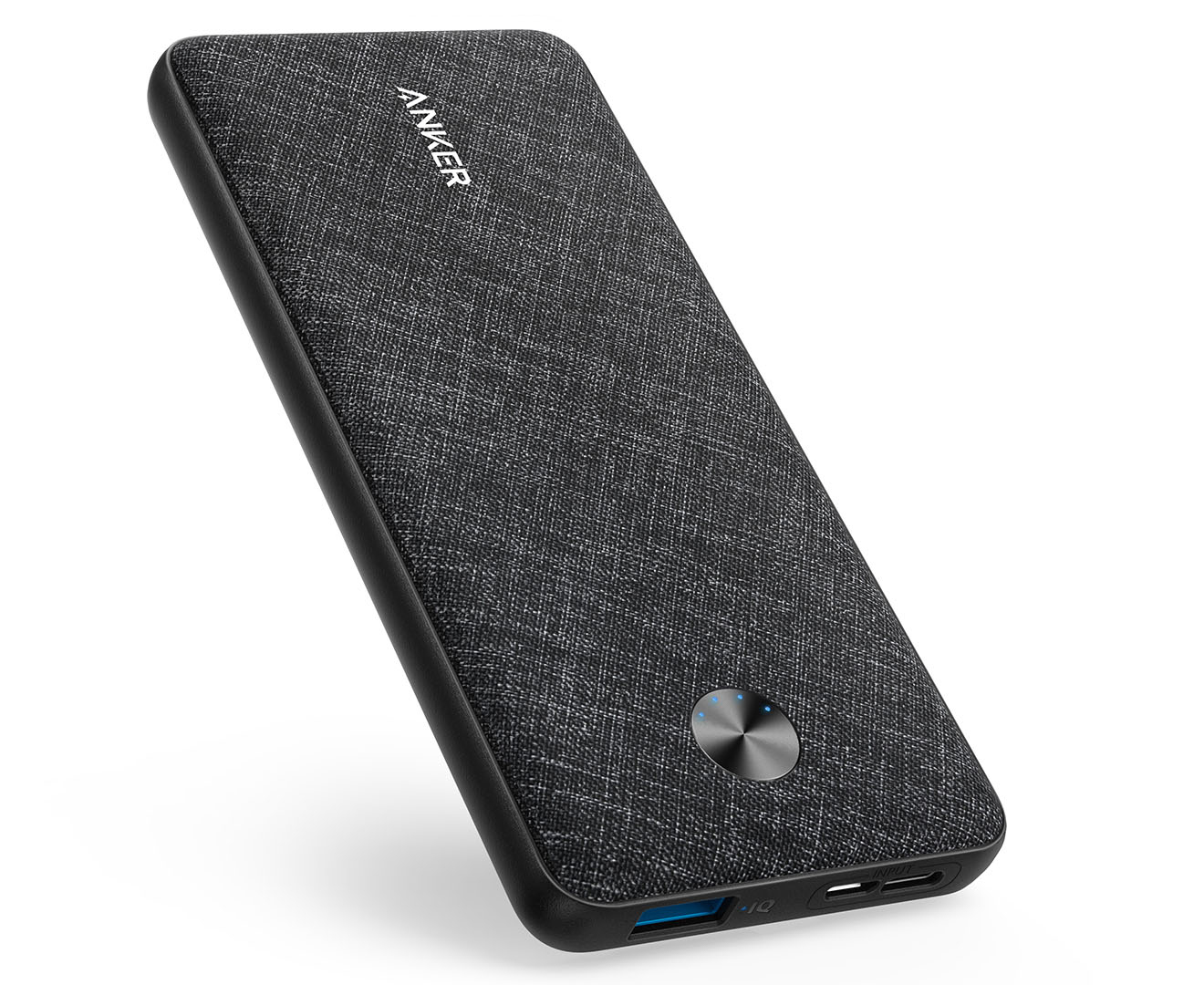 Anker PowerCore Ultra Slim 10000mAh Power Bank - Black Fabric | Catch.co.nz