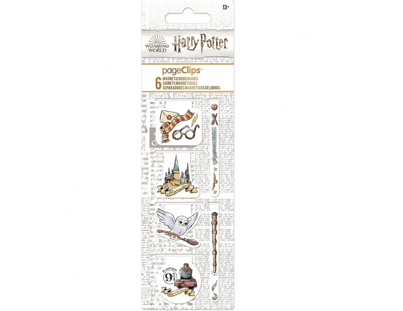 Harry Potter Magnet Page Clip Bookmarks